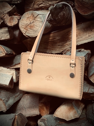 Torebka skórzana - Kamilla  Beige