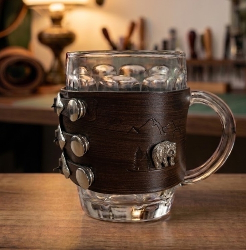 Kufel KF/7 Brązowy  